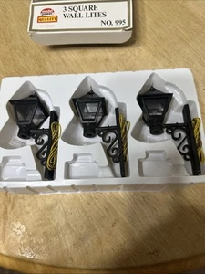 Model Power 3pk G Scale Wall Lights New - Picture 1 of 6