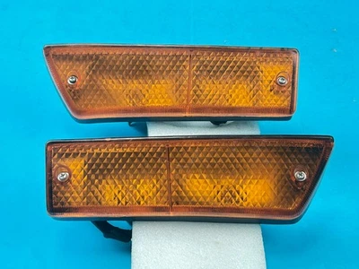 Juego de conjunto de luces de señal de giro de estacionamiento Hyundai vintage genuinas NOS Foto 1 de 4