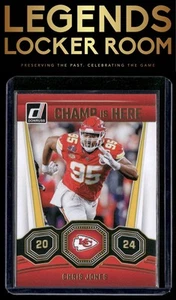 Donruss #5 Chris Jones Champ is Here 2024 - Imagen 1 de 2