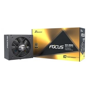 Alimentatore Seasonic Focus GX 850 Watt ATX 3 Modulare 80 Plus Gold - Foto 1 di 4