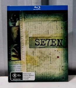 Se7en - Ltd Ed Mediabook, Reg B Bluray, Brad Pitt, Morgan Freeman, 1995. - Foto 1 di 5