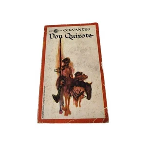 Don Quixote Classic Paperback Book by Miguel de Cervantes Saavedra Signet 1964 - Foto 1 di 7