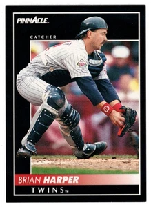 Brian Harper - Minnesota Twins (MLB) 1992 Score Pinnacle Baseball # 73 Mint - Picture 1 of 1