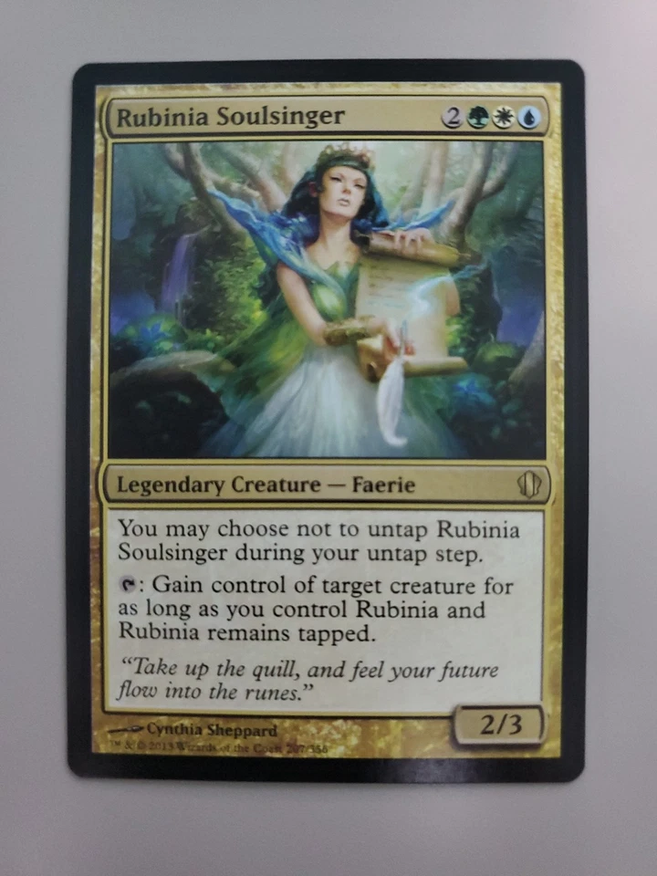 MTG Rubinia Soulsinger Commander 2013 Regular Rare - Image 1 of 1