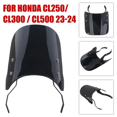 Wind Shield Direct Replaces Premium Fit for HONDA CL250 CL300 Rebel 250 300 500 — 第 1/4 张图片