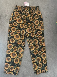 LUCY & AND YAK SUNFLOWER ALEXA TROUSERS SIZE XL L BNWT - Picture 1 of 3