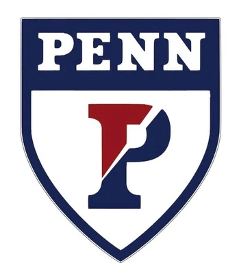  University Of Pennsylvania Sticker Quakers Die Cut  Laminated - Image 1 of 3