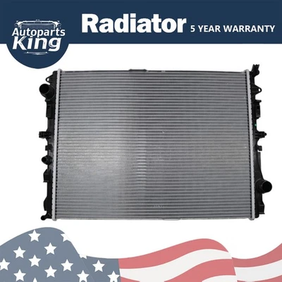 Aluminum Radiator for Mercedes-Benz S213 W213 W222 C238 GLC300 E400 S600 S65 AMG - Imagem 1 de 4