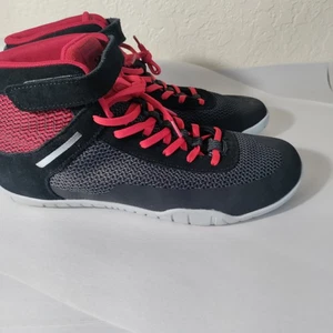 Sisttke Herren Schwarz Rot Wrestling Sneaker Schuhe Größe EU45 US 12 - Bild 1 von 9