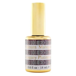DND DC Platinum Soak-off Gel Polish #181 Mahogany - Picture 1 of 3