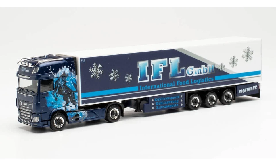Herpa 1/87 313261 DAF XF KüKoSzg. IFL Nachtmahr - NEU - Bild 1 von 1