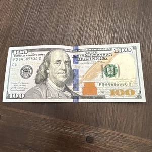 $100 CASH - $100 Dollar Bill - Blue Note - United States note USD - Lot 830C - Picture 1 of 10