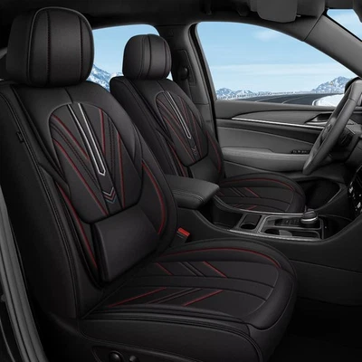 Car PU Leather Seat Covers Full Set For Buick Encore GX 2020-2025 (5 Seats) - Изображение 1 из 4