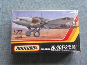 Matchbox Heinkel He 70F-2 Model Kit Modellbausatz 1:72 Pk-132 - Bild 1 von 3