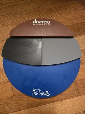 Almohadilla de práctica Drumeo P4 Pat Petrillo percusión de batería, 11 3/4" de ancho Foto 1 de 2