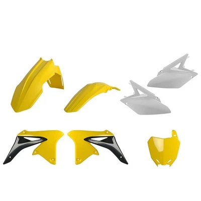 Verkleidungssatz Plastiksatz plastic kit passt an Suzuki Rmz Rm-z 250 10-18 gelb - Bild 1 von 3