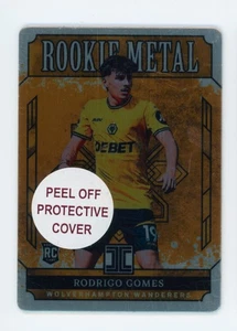 2024-25 Rodrigo Gomes Panini Impecable Novato Metal Dorado Wolverhampton 1/10 - Imagen 1 de 3