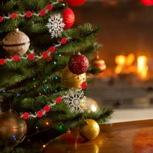  3 m Metallband Basteln Christbaumschmuck Bommeln zum Basteln - Bild 1 von 12