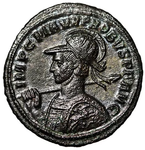 Probus Antoninianus "Pegasus on Shield Portrait" Very Rare - Picture 1 of 5