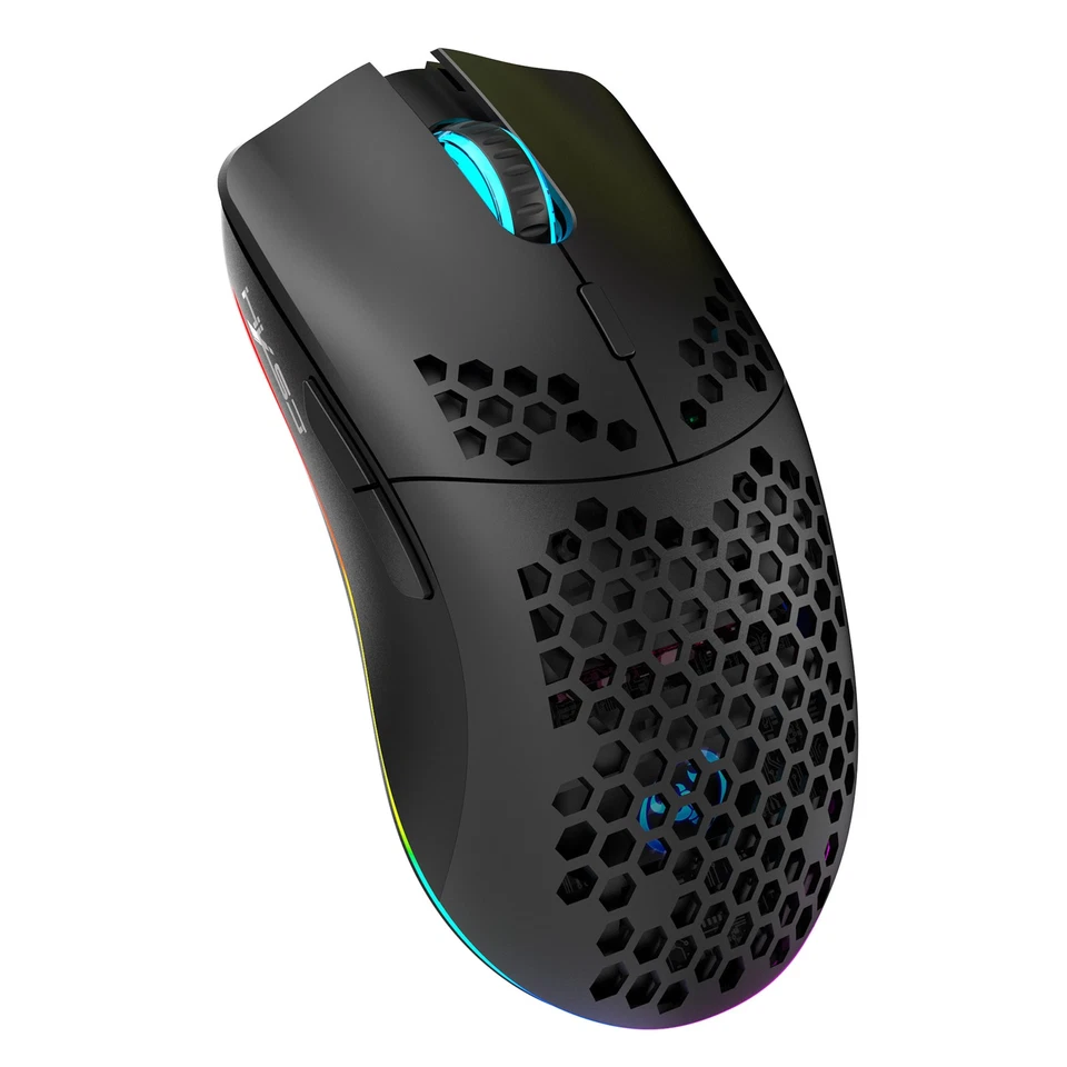 3-Mode Wireless Gaming Mouse Colourful LED 3600 Movement Speed For Laptop - Image 1 of 4