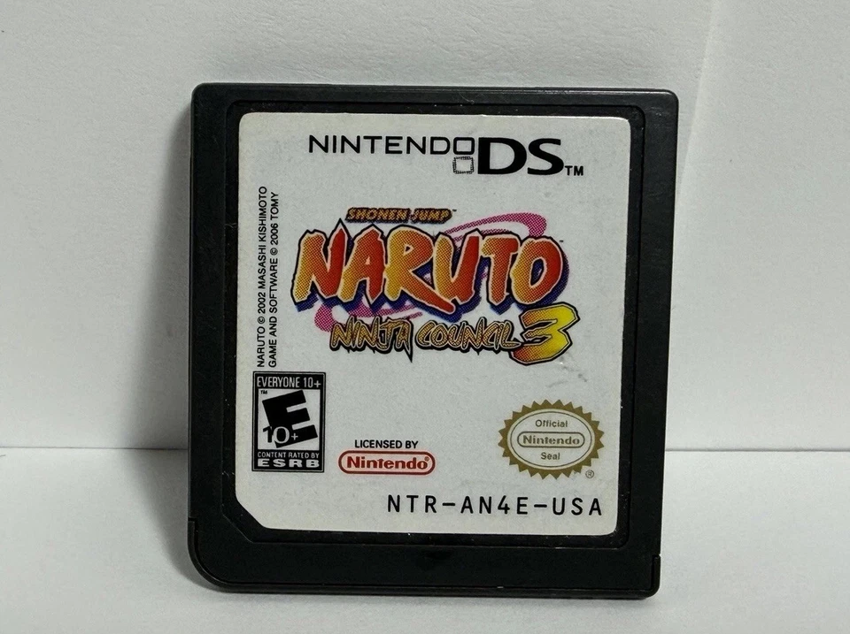 Naruto: Ninja Council 3 Nintendo DS 2007 cartucho solo buen estado Foto 1 de 2