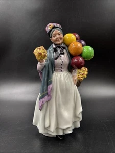 Nicht mehr erhältliche authentische Royal Doulton Ballonfigur Biddy Penny Farthing HN1843 - Bild 1 von 8