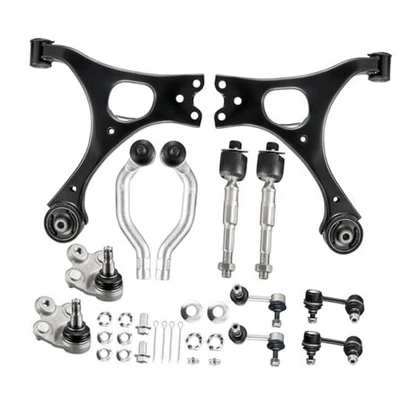  Kit de suspensión de 12 piezas brazos de control inferiores delanteros, con rótula barra estabilizadora amarre  Foto 1 de 4