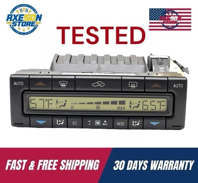 1998-2003 Mercedes W208 CLK320 CLK430 A/C Climate Control Module 1402585 OEM - Image 1 of 4