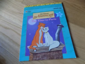 Disney The Aristocats Fun Time In Paris Coloring and Activities Book NEW - Picture 1 of 7