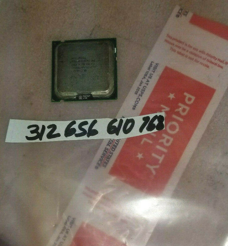 Intel Core 2 Duo 6600 SL9S8 CPU Processor 2.40GHz 4MB LGA775 Desktop - Photo 1/1
