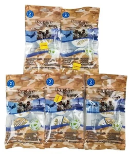 (5) 2 Packs = 10 Total PopUp UTILITY Cotton Wipes 12" X 27.5" Camping Bugout - Picture 1 of 8