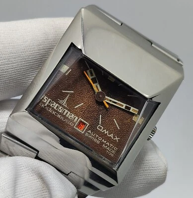 Omax Spacemen Avdacievse Automatic Vintage Men's Watch Swiss ''Large Size'' - Image 1 of 4