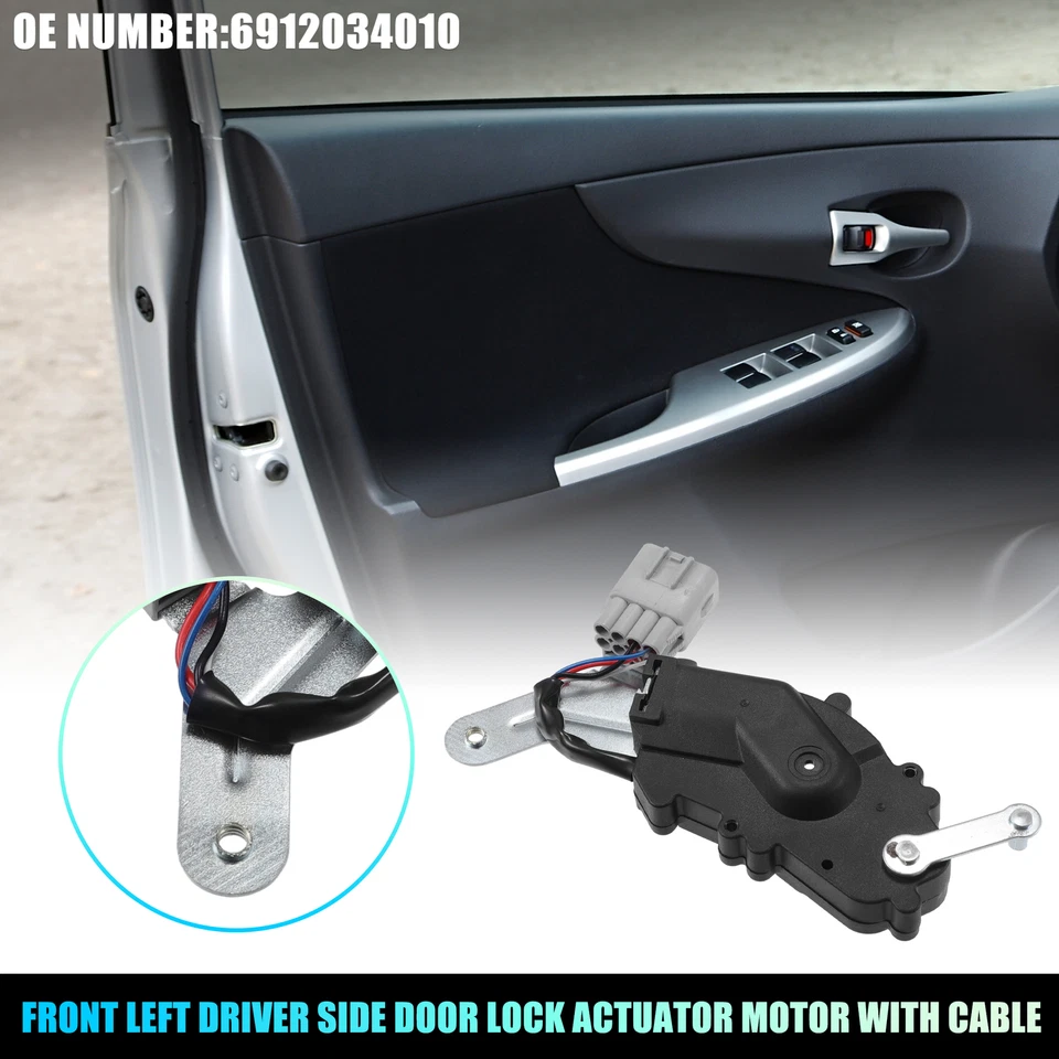 Motor actuador cerradura puerta delantera izquierda Toyota T100 1993-1998 Nº6912034010 Foto 1 de 4