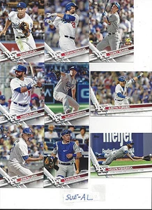 2017 Topps 1 & 2 Los Angeles Dodgers Team Set Clayton Kershaw Corey Seager 28 - Bild 1 von 2