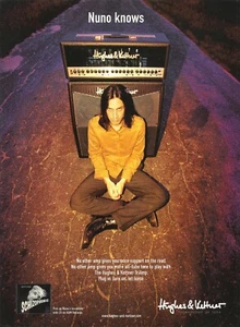 Mini poster promozionale schizofonico Extreme Nuno Bettencourt Hughes & Kettner annuncio 8x11 - Foto 1 di 1