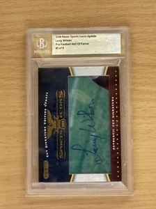 LARRY WILSON 2009 RAZOR SPORTS ICONS UPDATE #3/6 HOF BECKETT - Picture 1 of 12