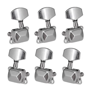 6pcs Gear Ratio 1:15 Semi-Closed Electric Acoustic Guitar Tuning Pegs Tuner R6K5 - Picture 1 of 10