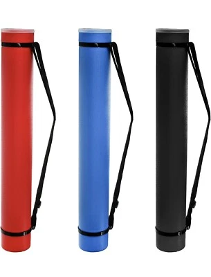 EORBOW 3 Packs Extendable Poster Tube, 25" to 42.5" Waterproof Blueprint Holder with...