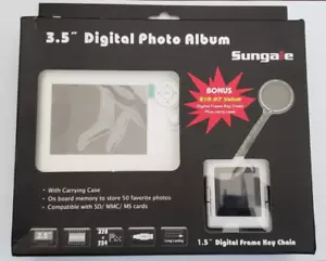 Sungale PA351 3.5" Digital Picture Frame - BRAND NEW - Picture 1 of 1