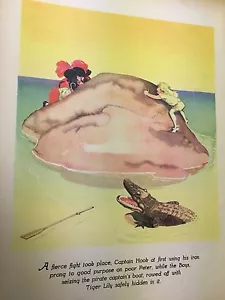 ONE PAGE FROM BOOK: THE PETER PAN PICTURE BOOK LOT 9 - Bild 1 von 2
