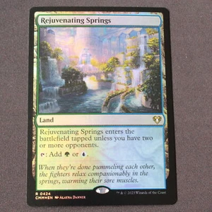 Muelles rejuvenecedores lámina 424 MTG Commander Masters raro casi nuevo - Imagen 1 de 2