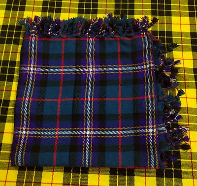 AAR GOODS Herren Scottish Kilt Fly Freimaurer Tartan/Masonic Kilt Fly Plaid 48"X 48"