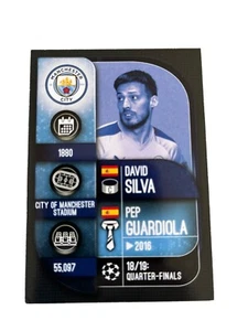 Topps Match Attax UEFA Champions League 2019/20 Trading Cards Silva Guardiola - Bild 1 von 2