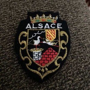 VTG ALSACE France Sew On Patch - Picture 1 of 2