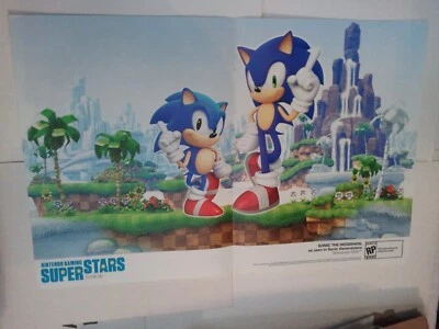 Sonic the Hedgehog Poster #25 Sonic Generations Nintendo 3DS Movie 4 - Image 1 of 3