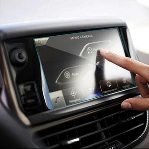 7 Inch Car Navigation Touch Screen Protector Film For Peugeot 308 408 508 208 - Zdjęcie 1 z 8
