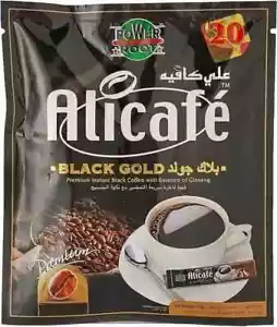 New Alicafe Black Gold Coffee (2.5g x 40 Sachets) Free Shipping World wide - Picture 1 of 4