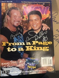 Diamond Dallas Page DDP WCW Wrestling Autographed Signed Magazine March 1998 Ed - Picture 1 of 2