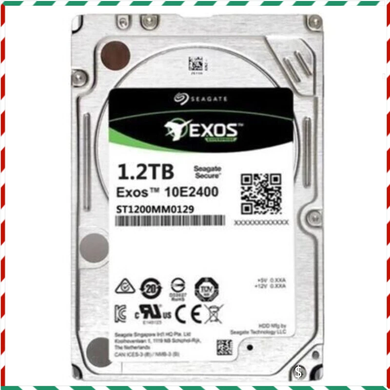 Seagate Exos 10E2400 10K ST1200MM0129 1.2TB 2.5inch SAS 12Gb/s 256M Hard Drive - Image 1 of 4