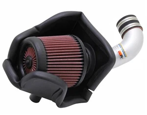 K&N Filters Typhoon Cold Air Intake Kit Silver | Fits 2011-2016 Honda CR-Z 1.5L - Picture 1 of 2
